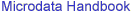 Microdata Handbook